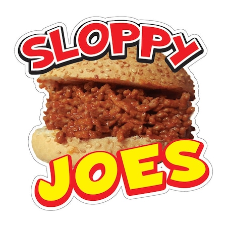Sloppy Joes Decal Concession Stand Food Truck Sticker